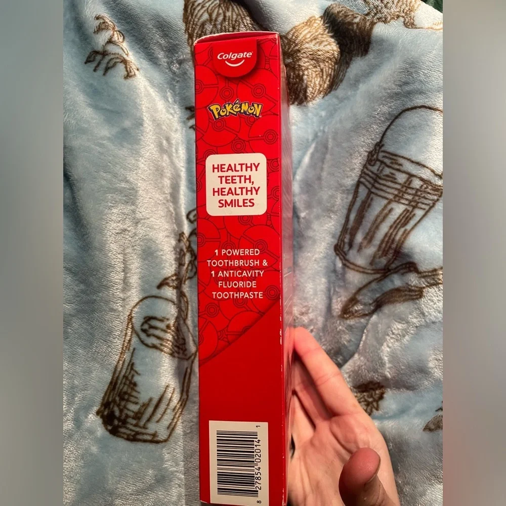 NIB Pokemon X Colgate Toothbrush and Toothpaste Gift Pack
